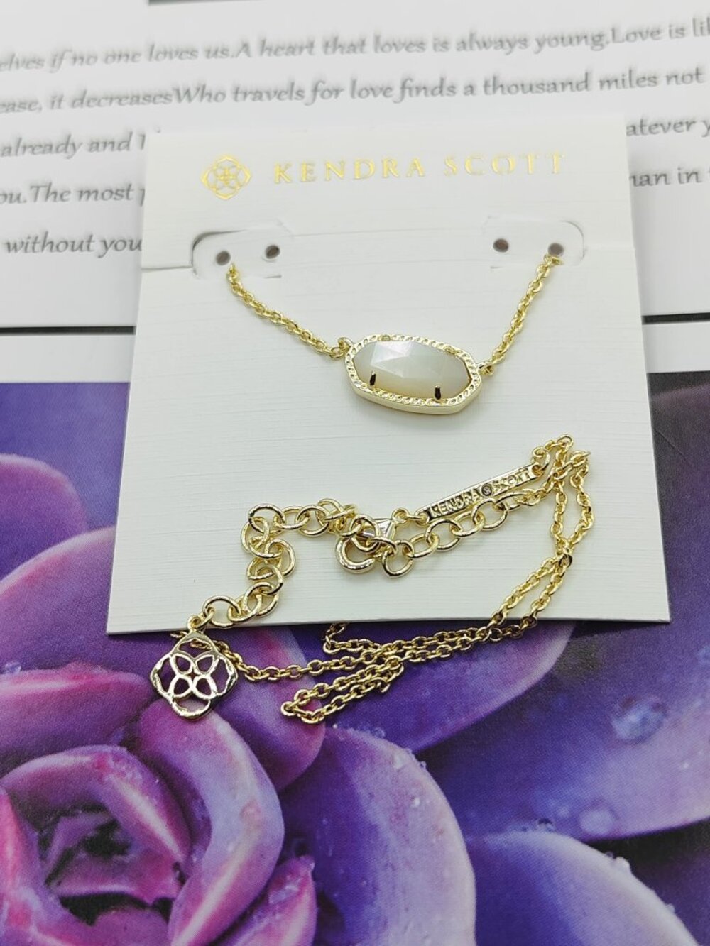 Kendra Scott Gold Necklace